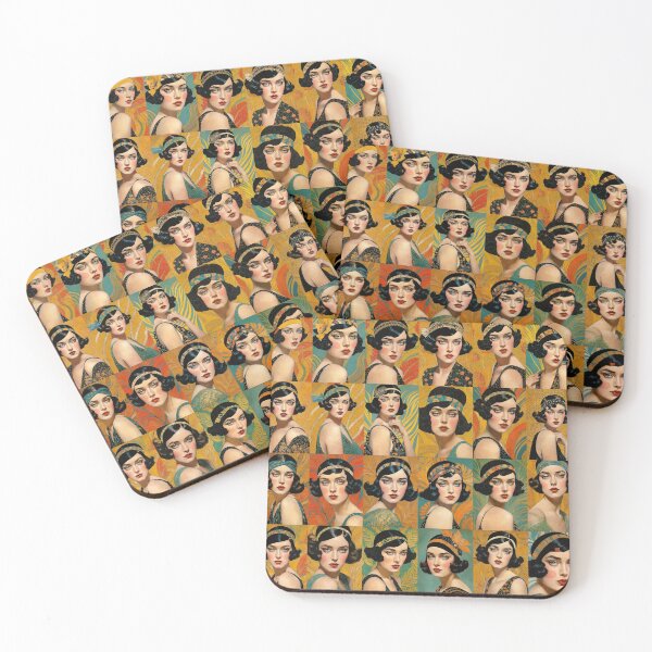 Item preview, A pattern with 1920s  24 femme fatale designed and sold by Lefteris Betsis.