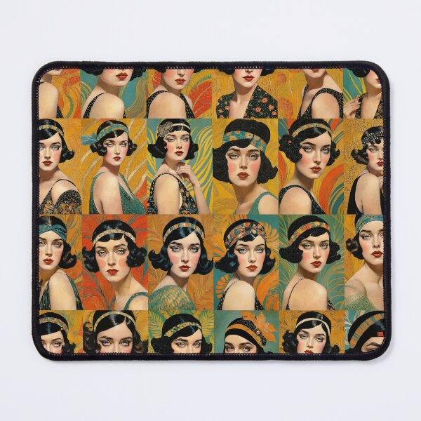 Item preview, A pattern with 1920s 24 femme fatale designed and sold by Lefteris Betsis.