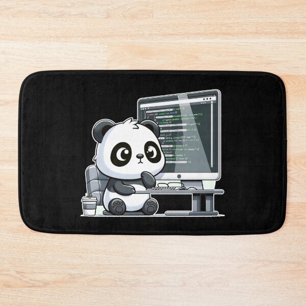 Item preview, Programmer Panda Coding Genius designed and sold by lAnJefurtifeu.