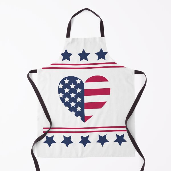 Item preview, US Flag Dog Bandannas, US flag pet collars adorned with a heart and stars by Belle Treasure Chest designed and sold by Luetta Stuger- Fleming.