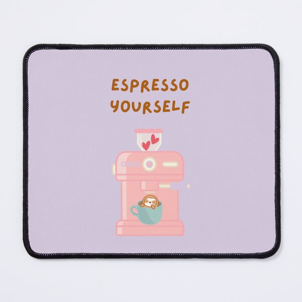 Item preview, Cute Espresso Yourself Coffee Machine Sloth  designed and sold by theslothinme.