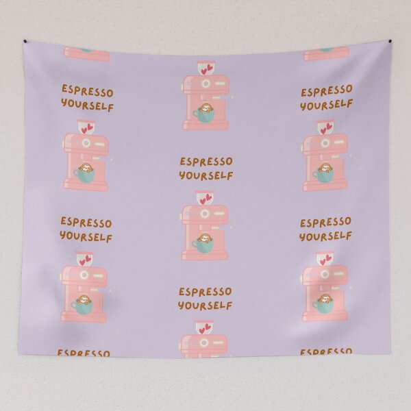 Item preview, Cute Espresso Yourself Coffee Machine Sloth  designed and sold by theslothinme.