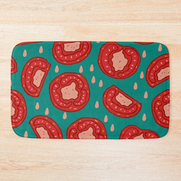 Item preview, Sliced tomatoes seamless pattern. designed and sold by DesignsbySimons.