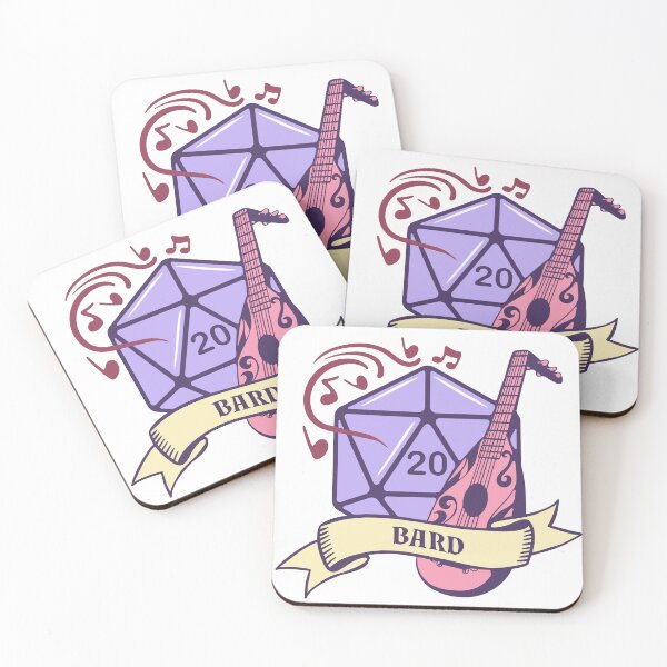 Item preview, DnD Bard D20 designed and sold by sunburstrpg.