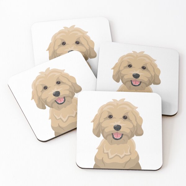 Item preview, Golden Goldendoodle designed and sold by mohepdesigns.