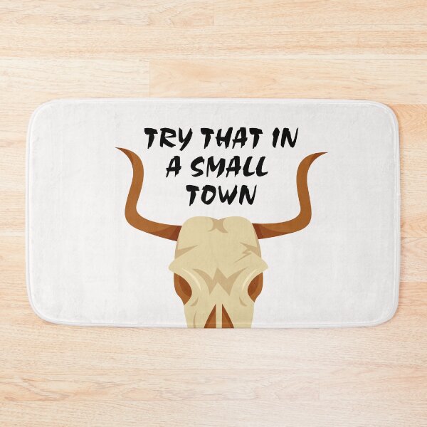 Item preview, Try that in a small town tshirt designed and sold by exponentialart.