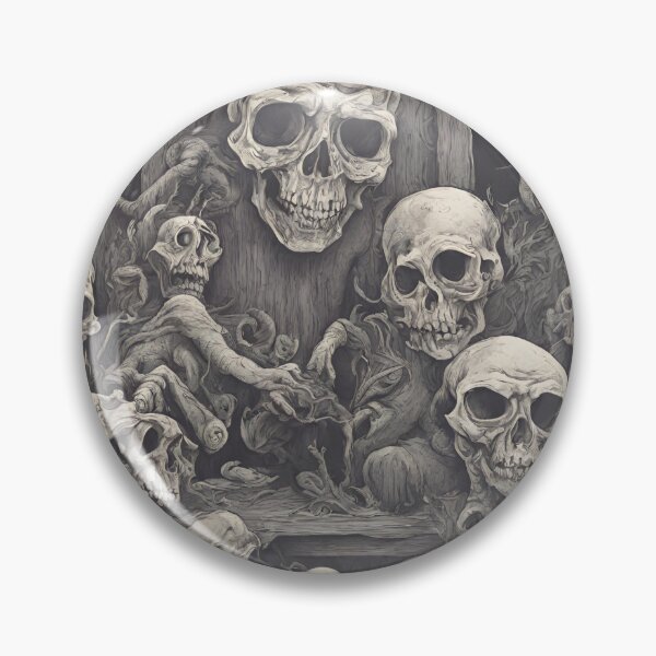 Item preview, Scary skulls from nightmare designed and sold by MyCraftForYOU.
