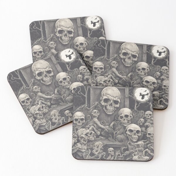 Item preview, Scary skulls from nightmare designed and sold by MyCraftForYOU.
