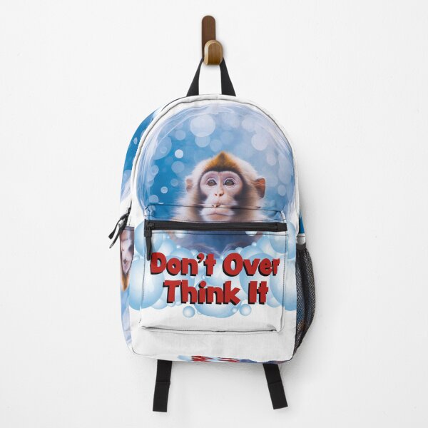 Item preview, "Don't Over Think It" light-hearted and whimsical Design. designed and sold by HEMRO.