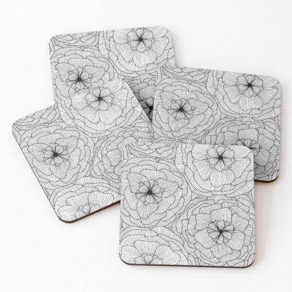 Item preview, Flower pattern #49 designed and sold by Patternifly.