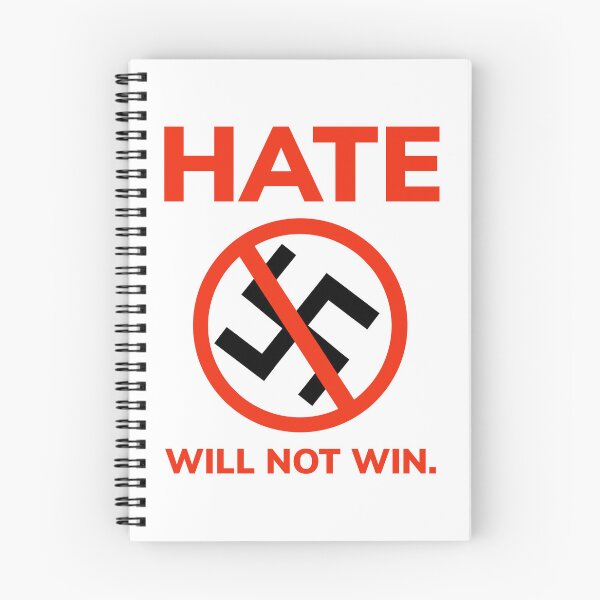 Item preview, Hate will not win.  designed and sold by Rachel the Artist .