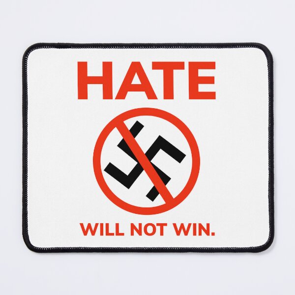 Item preview, Hate will not win.  designed and sold by Rachel the Artist .