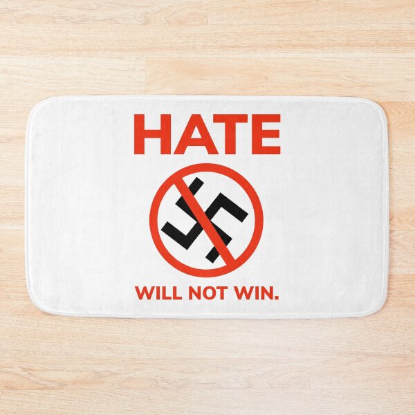 Item preview, Hate will not win.  designed and sold by Rachel the Artist .