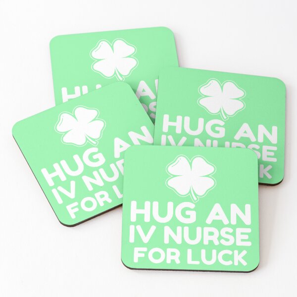 Item preview, St. Patrick's Day Hug an IV Nurse designed and sold by Whackadoodletee.