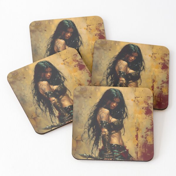 Item preview, Woman Warrior - Fantasy Art designed and sold by Seeker7Seven.