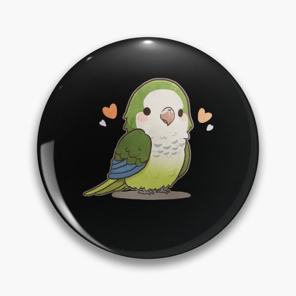 Item preview, Green Quaker Parrot designed and sold by Clara Hollins.