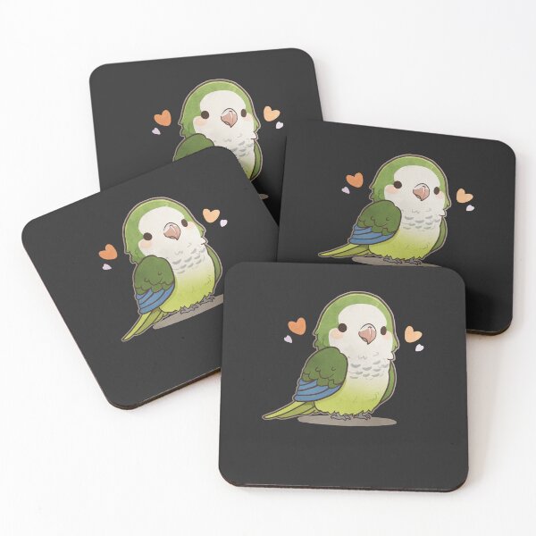 Item preview, Green Quaker Parrot designed and sold by Clara Hollins.