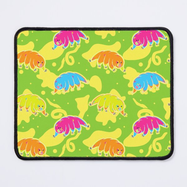 Item preview, Frolicking Water Bears Neon designed and sold by Hannah Dowell.