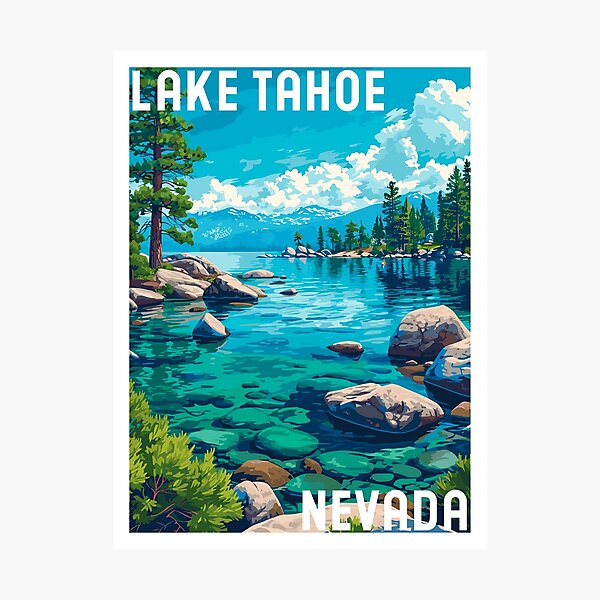 Item preview, Lake Tahoe Nevada designed and sold by Marciolini.