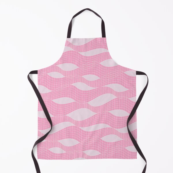 Item preview, Tennis net with pink waves pattern designed and sold by marufemia.