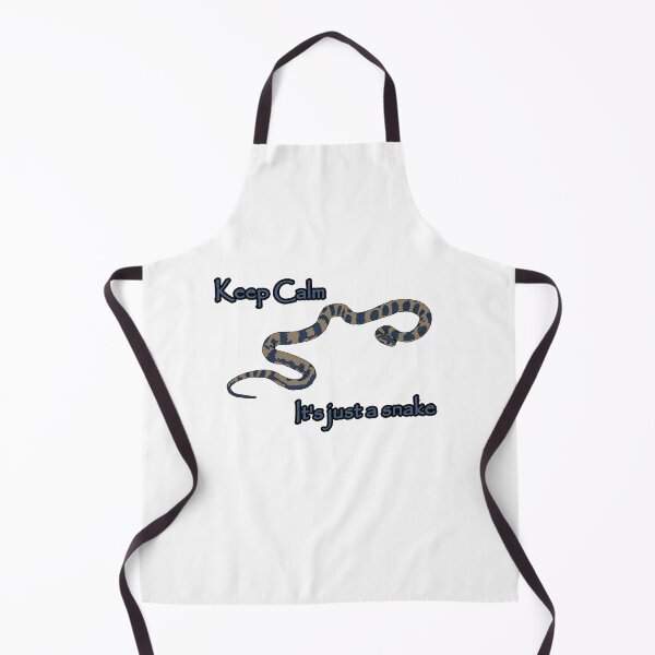 Item preview, Keep calm it's just a snake (drawing) designed and sold by Spider-Seeker.