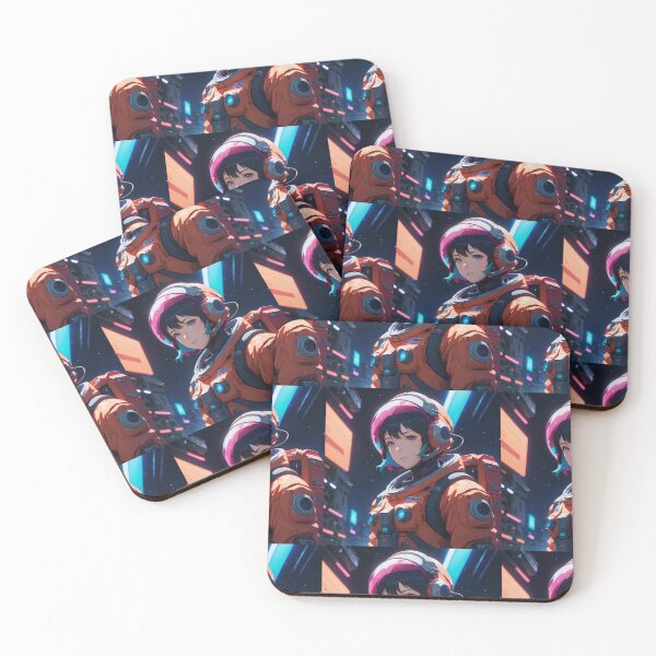 Item preview, Anime Girl Astronaut designed and sold by Burkae.