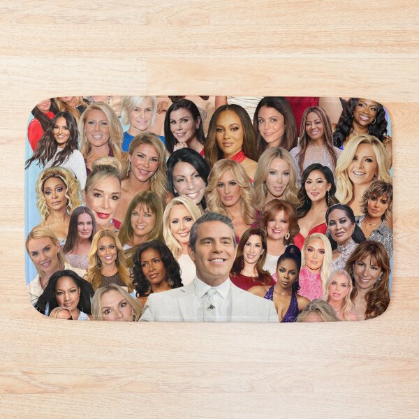 Item preview, Andy's Girls Real Housewives Bravo TV Collage Blue  designed and sold by ChaoticCargo.