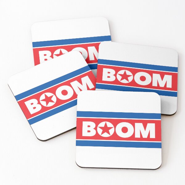 Item preview, North Korea Boom Flag designed and sold by Thelittlelord.