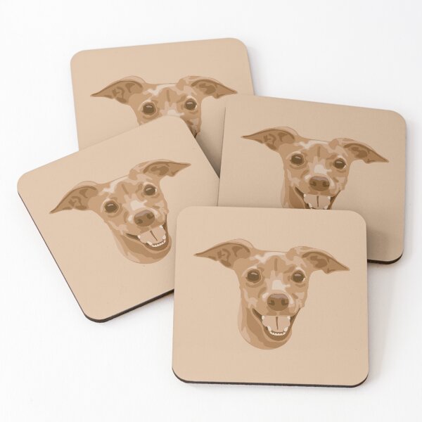 Item preview, DuFauna Brown Miniature Pinscher Face Portrait designed and sold by DuFauna.
