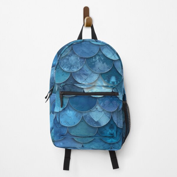 Item preview, Ocean's Whispers: Textured Fish Scale Pattern designed and sold by Sir Meow Meow.