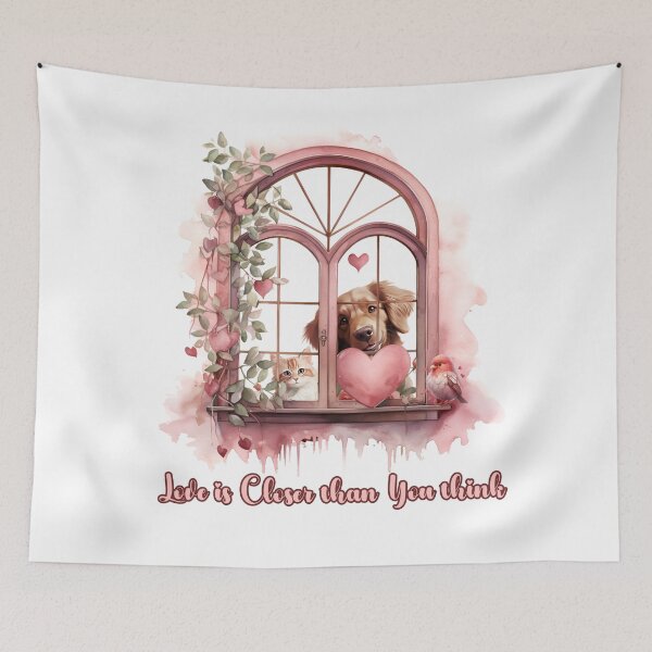 Item preview, Love In The Window designed and sold by Promoc.
