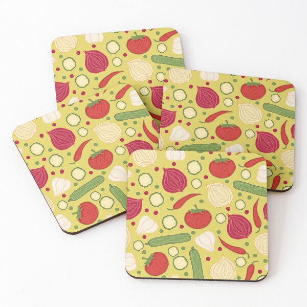 Item preview, Vegetables and spices seamless pattern designed and sold by DesignsbySimons.