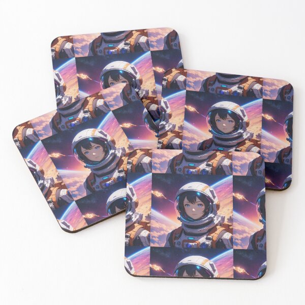 Item preview, Anime Girl Astronaut designed and sold by Burkae.