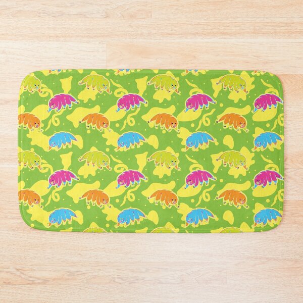 Item preview, Frolicking Water Bears Neon designed and sold by Hannah Dowell.