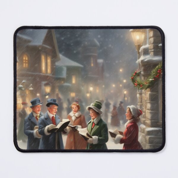Item preview, Winter Christmas Carolers at the Village designed and sold by TheDarkWardrobe.