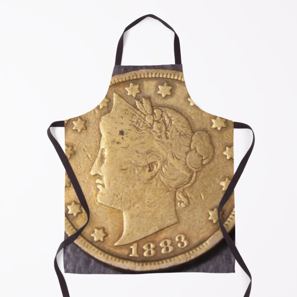 Item preview, 1883 No Cent Liberty Nickel Rackteer designed and sold by coinsxcrochet.