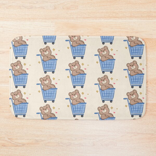 Item preview, little bear in shopping cart designed and sold by JenJa1993.