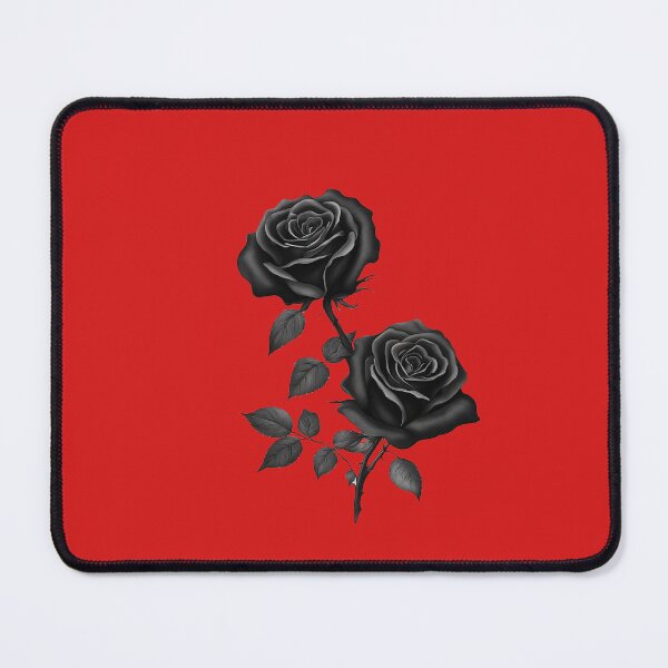 Item preview, A Simple Valentine Message - Black Rose designed and sold by ComicJo.