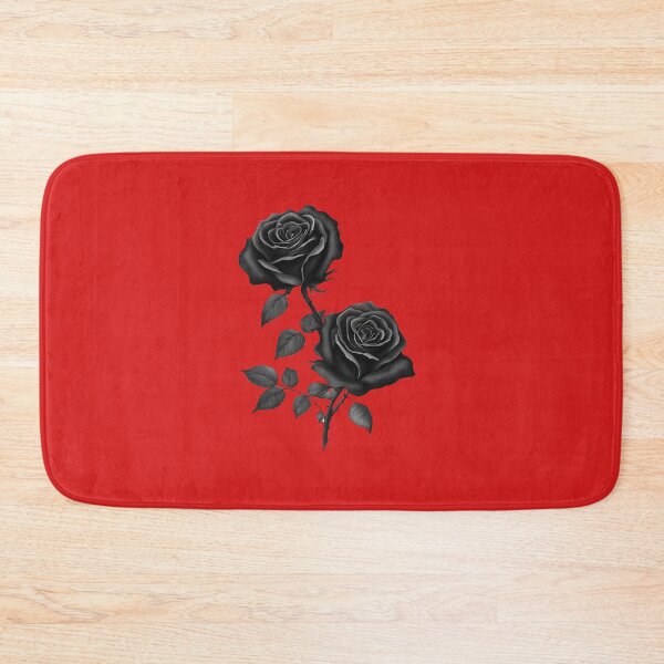 Item preview, A Simple Valentine Message - Black Rose designed and sold by ComicJo.