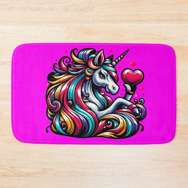Item preview, Love Unicorn - Valentine's Heart designed and sold by ObjCrea123.