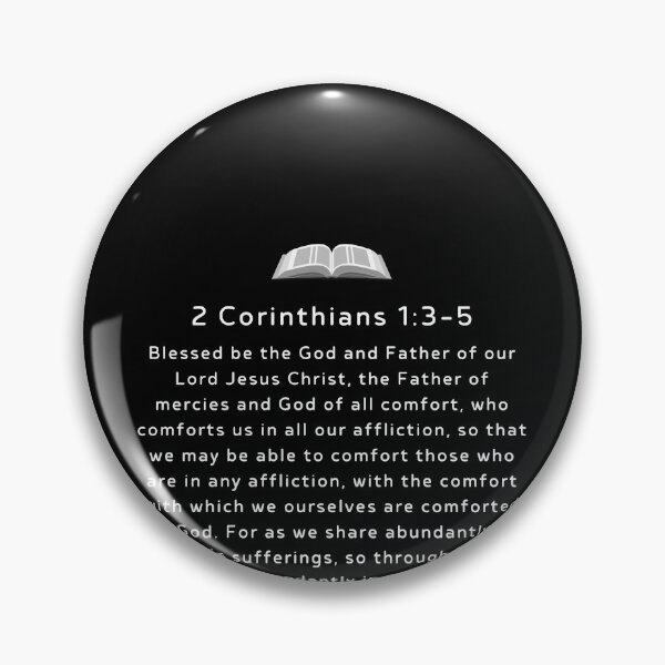 Item preview, 2 Corinthians 1:3-5 designed and sold by TheBibleWords.