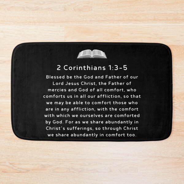 Item preview, 2 Corinthians 1:3-5 designed and sold by TheBibleWords.