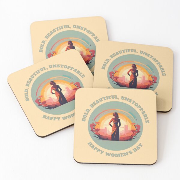 Item preview, Bold, Beautiful, Unstoppable: Happy Women's Day - Women's day 2024 designed and sold by signenordic.