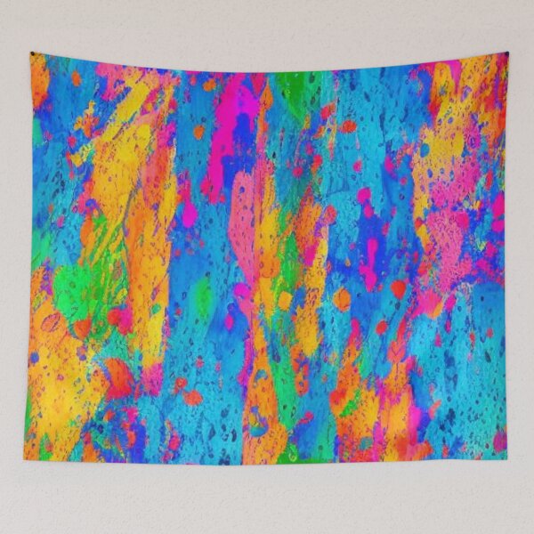 Item preview, Abstract Colorful Paint Splatter Pattern designed and sold by calibrit.