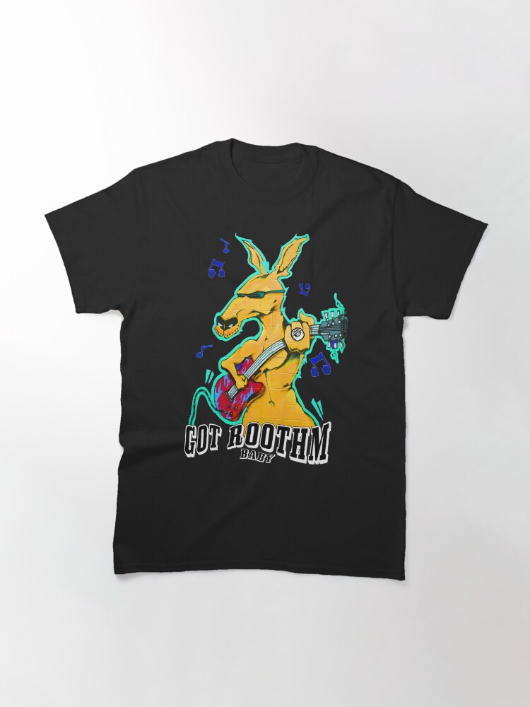 Thumbnail 3 of 7, Classic T-Shirt, Got Roothm Baby - Kangaroo Music Hipster designed and sold by Kangaboy.
