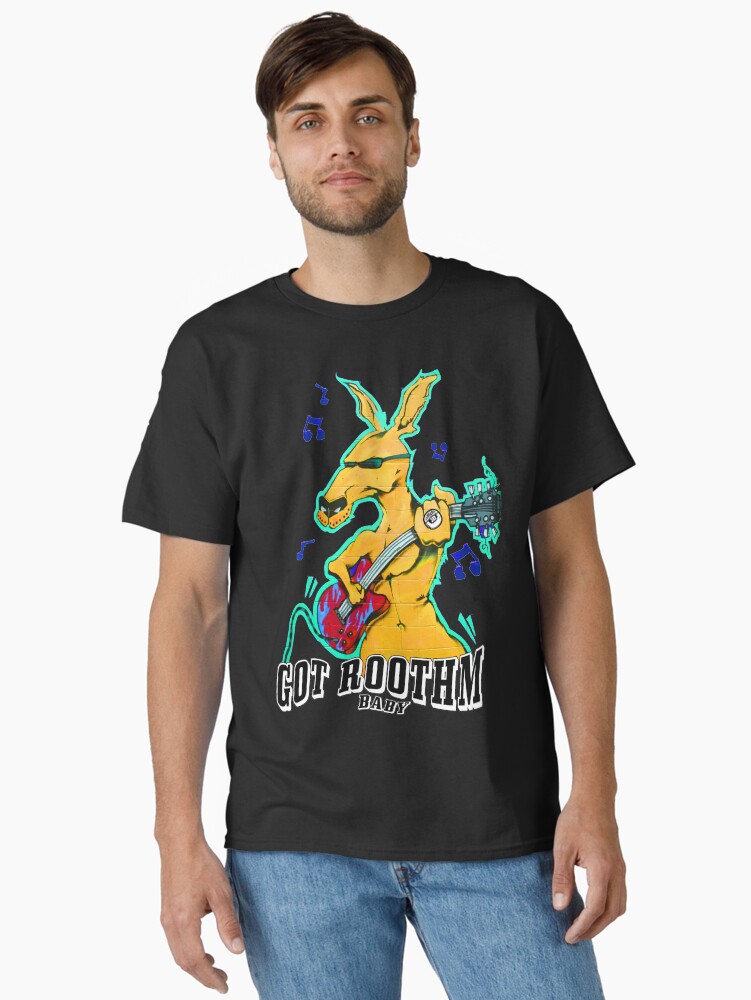 Thumbnail 2 of 7, Classic T-Shirt, Got Roothm Baby - Kangaroo Music Hipster designed and sold by Kangaboy.