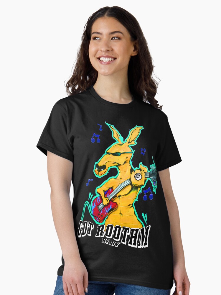 Thumbnail 1 of 7, Classic T-Shirt, Got Roothm Baby - Kangaroo Music Hipster designed and sold by Kangaboy.