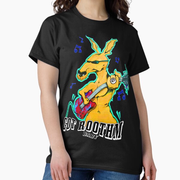 Got Roothm Baby - Kangaroo Music Hipster Classic T-Shirt