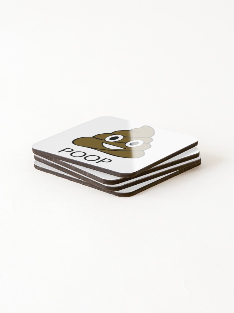 Thumbnail 4 of 5, Coasters (Set of 4), Poop designed and sold by Sadame21.