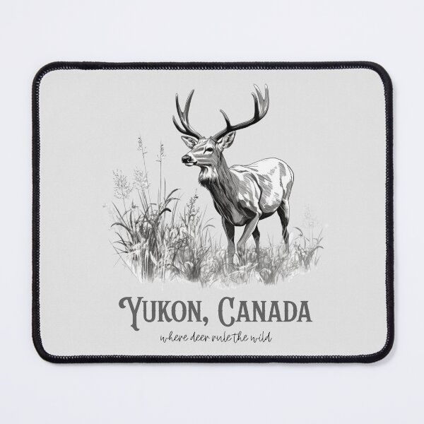 Item preview, YUKON’S WILDERNESS - ILLUSTRATED MAJESTY: DEER RULE THE WILD designed and sold by kcaandwu.